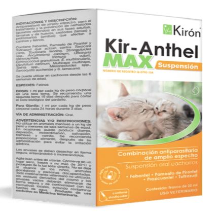 KIR-ANTHEL MAX GATO 25ML